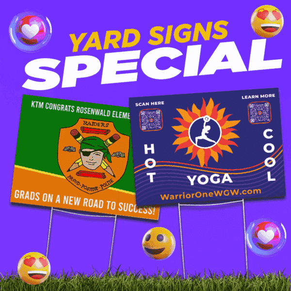 Yard Signs Specials